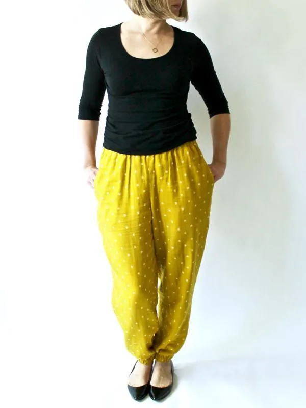 Luna Pants Paper Pattern  XXS, XS, S, M, L, XL& Plus Sizes 1-5