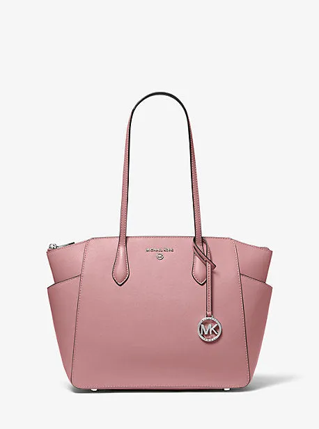 Marilyn Medium Saffiano Leather Tote Bag