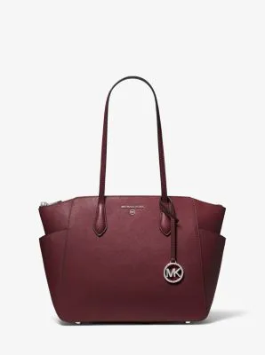 Marilyn Medium Saffiano Leather Tote Bag