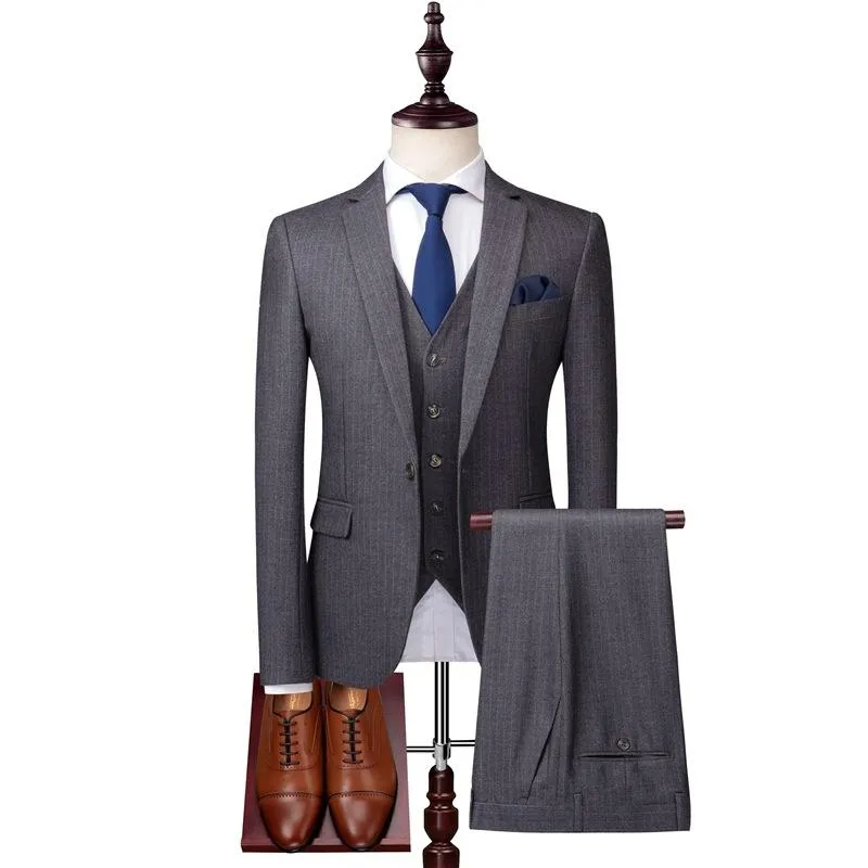 Men's Classic Suits (Jacket Pants Vest), #001