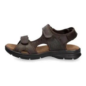 Men's Sandals Salton Basics C1 Open Toe Leather Summer Shoes