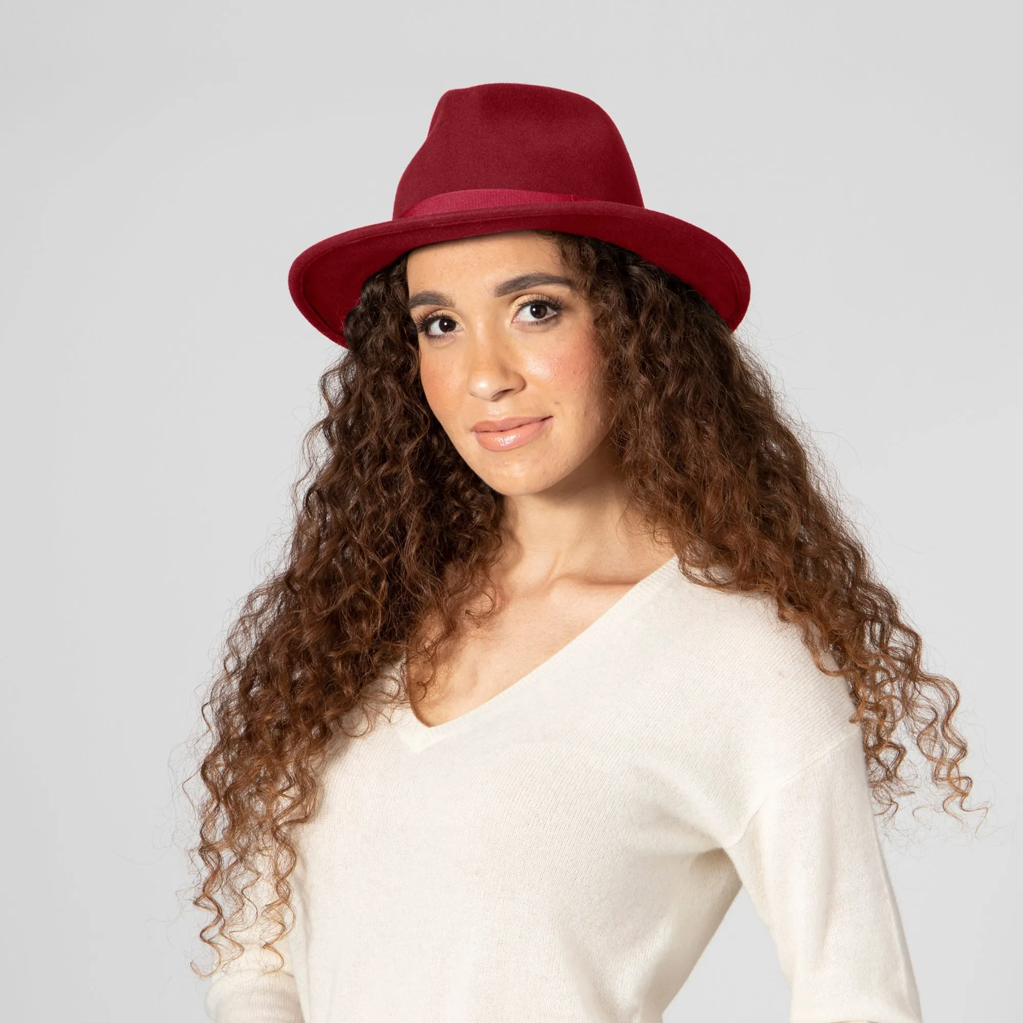 Myra - Women's Fedora With Bow