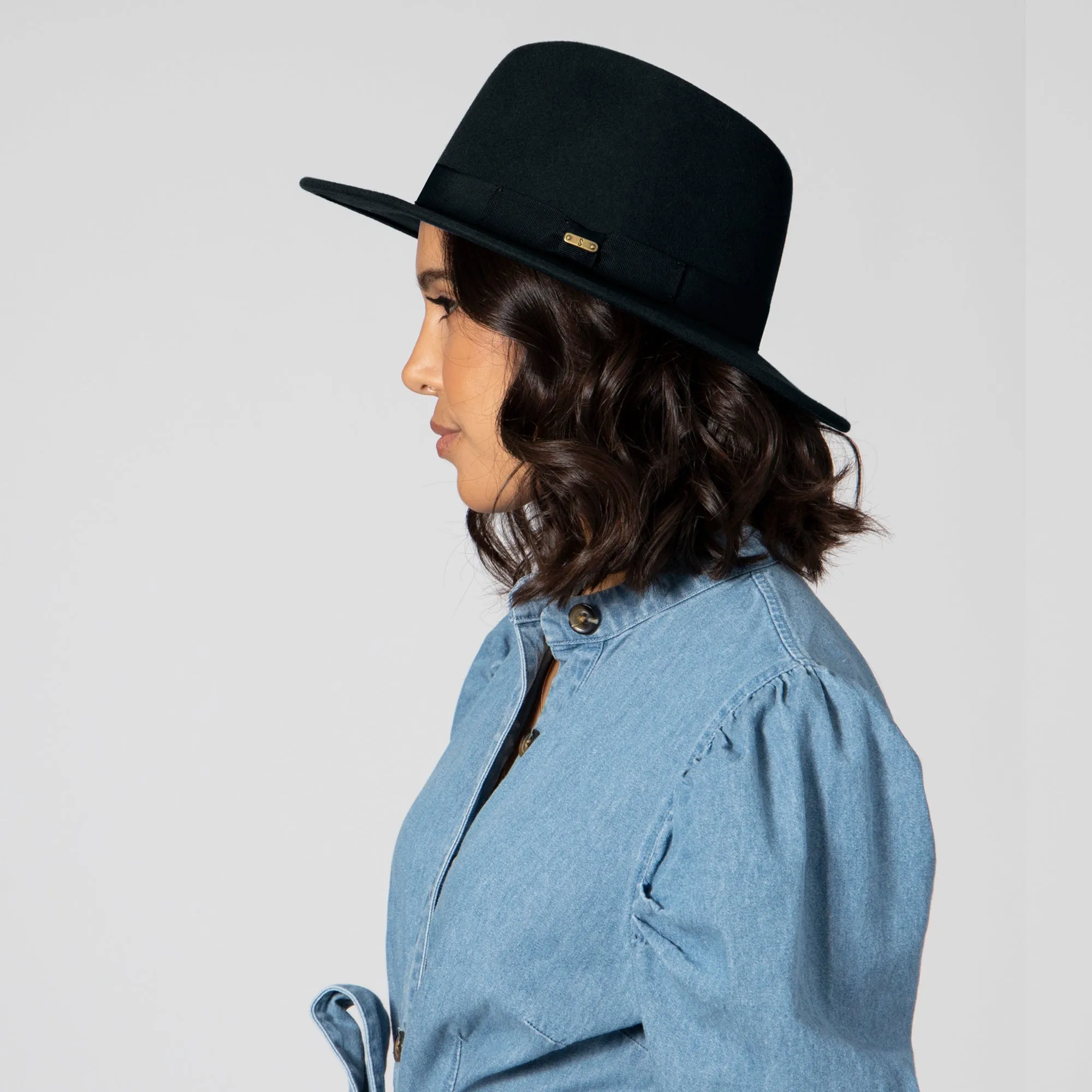 Myra - Women's Fedora With Bow