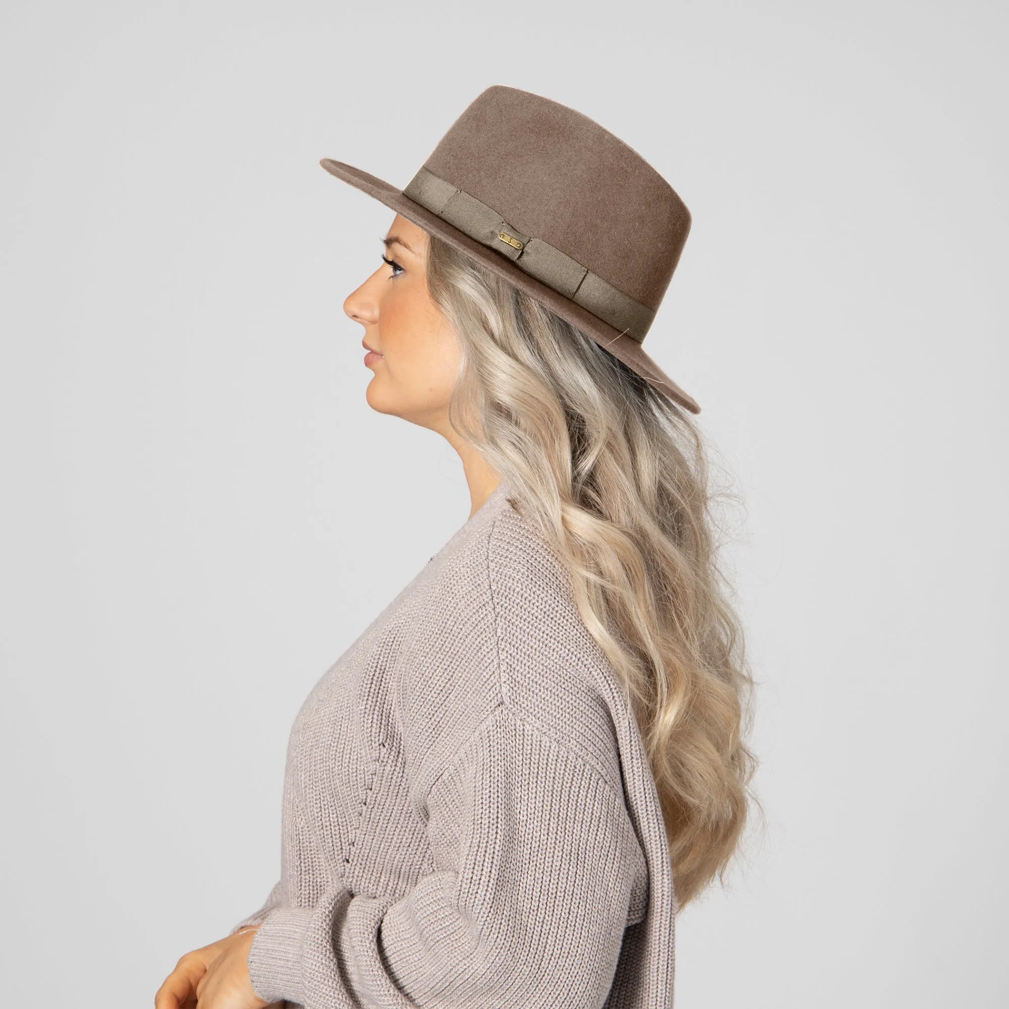 Myra - Women's Fedora With Bow