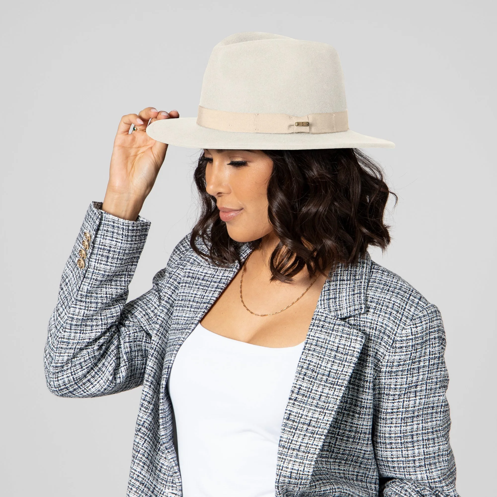 Myra - Women's Fedora With Bow