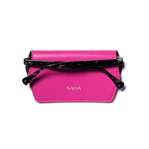 Naoa Slimline Glasses Case in Fuchsia