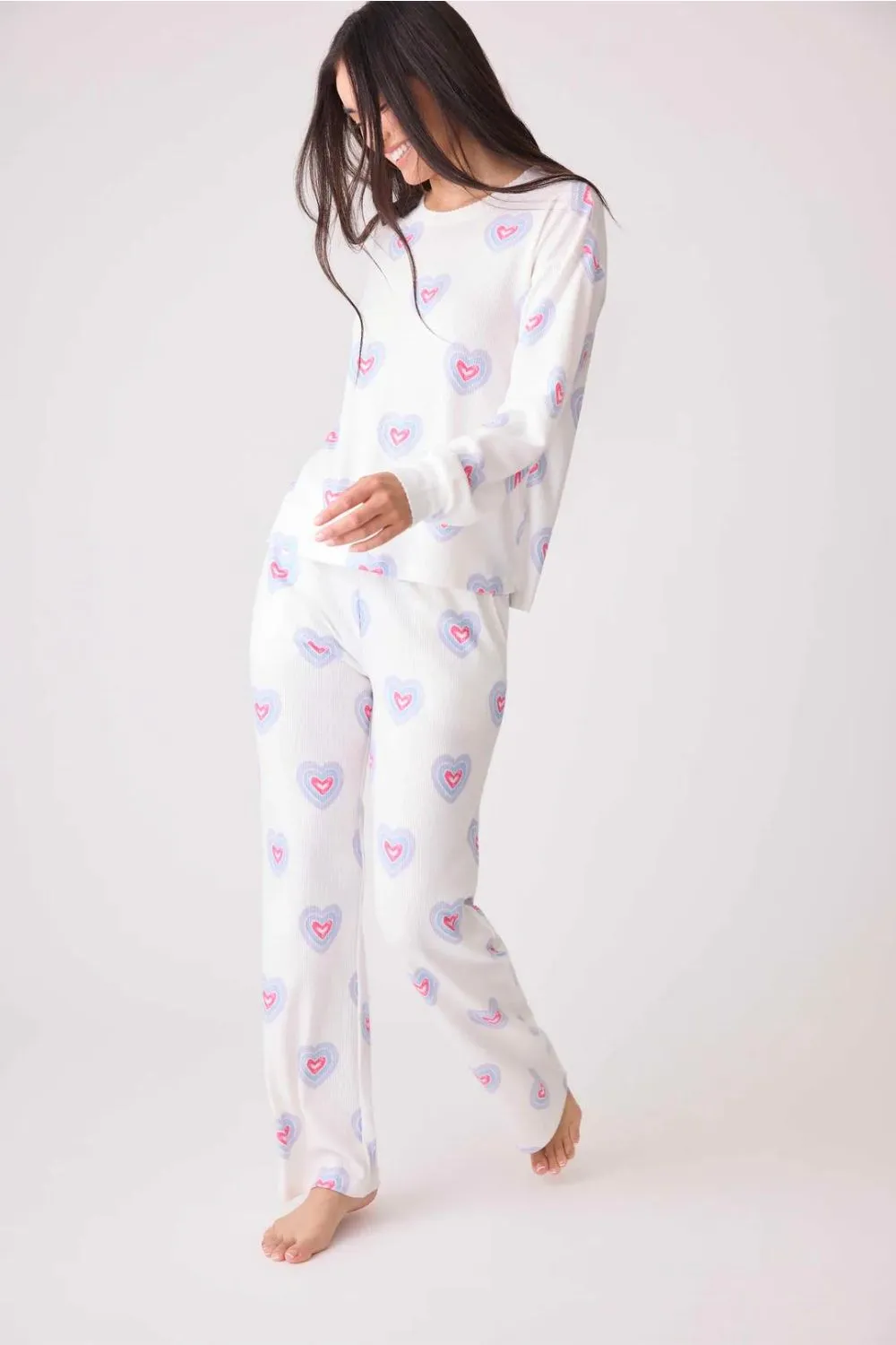 Peace and Love Long PJ Set