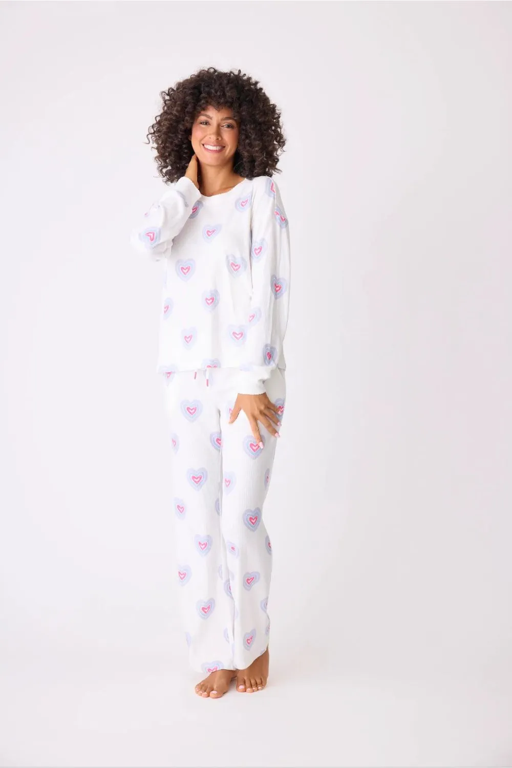 Peace and Love Long PJ Set