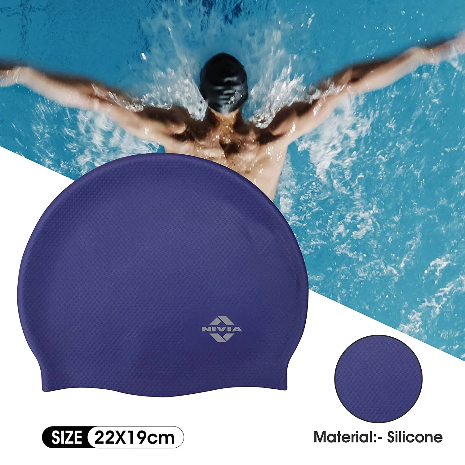 Pro Silicone Swimming Cap