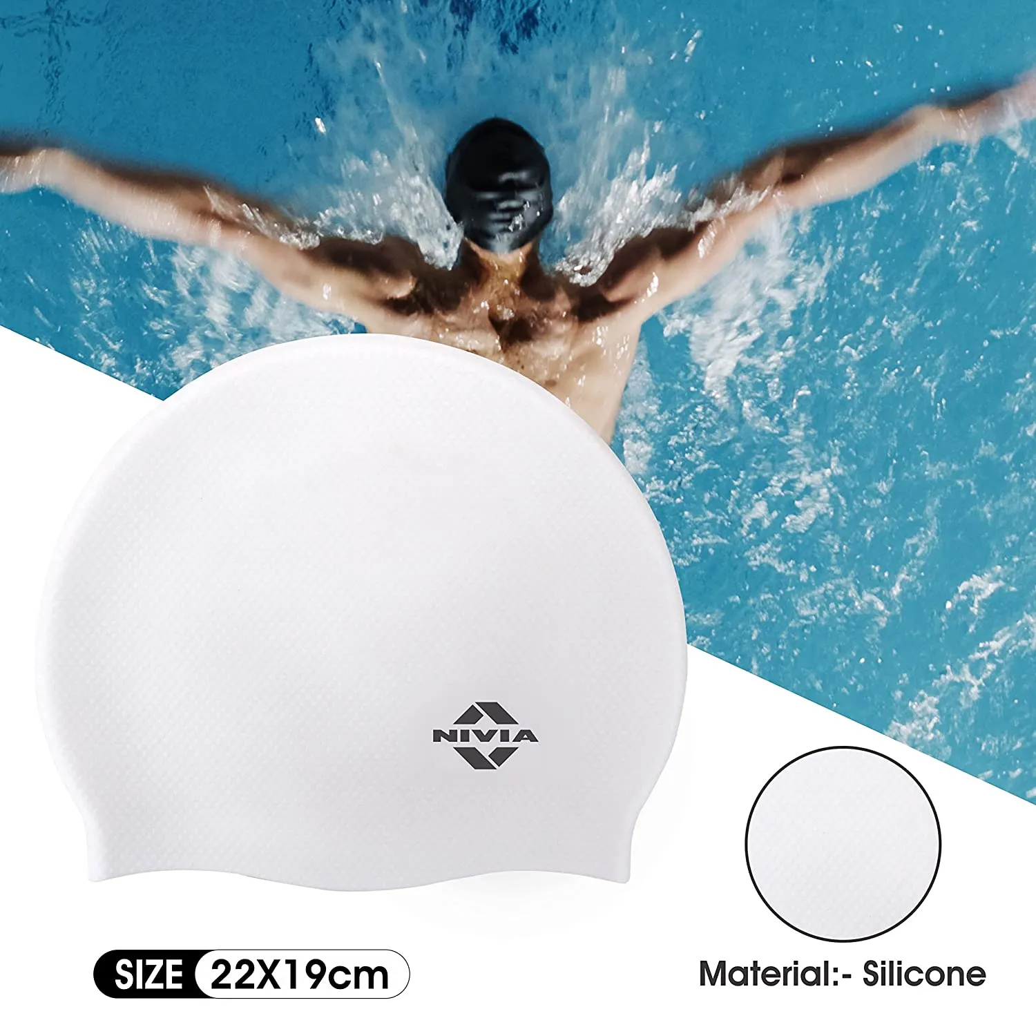 Pro Silicone Swimming Cap