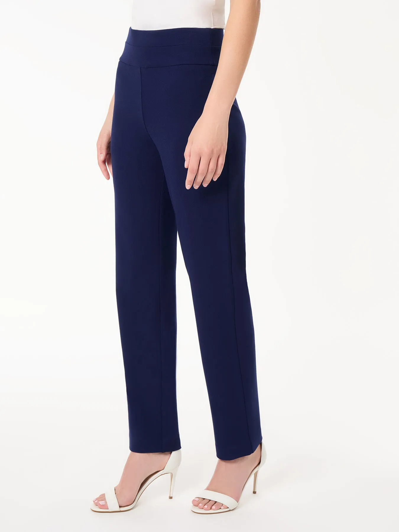 Pull-On Straight Leg Pant, Serenity Knit