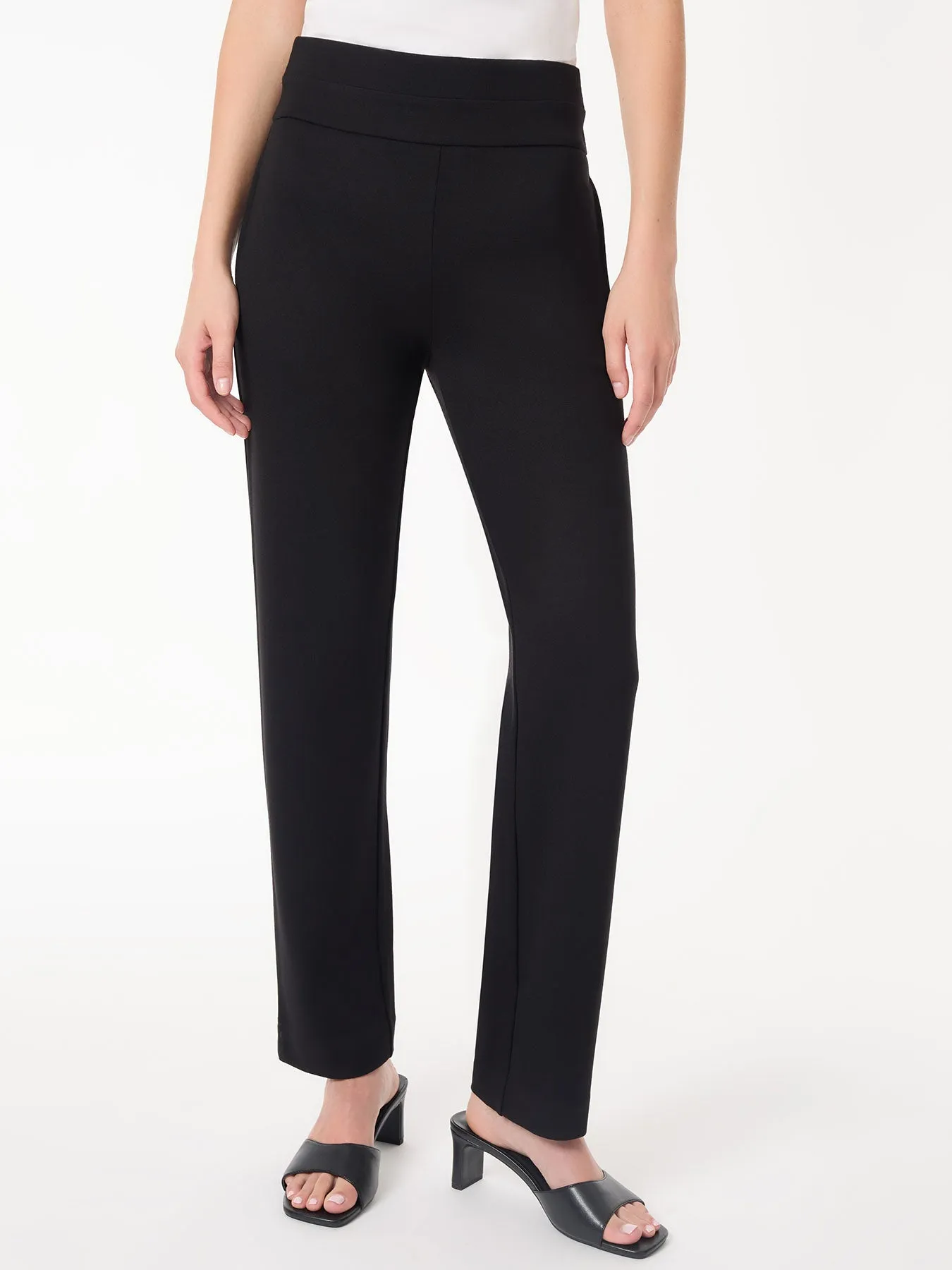 Pull-On Straight Leg Pant, Serenity Knit