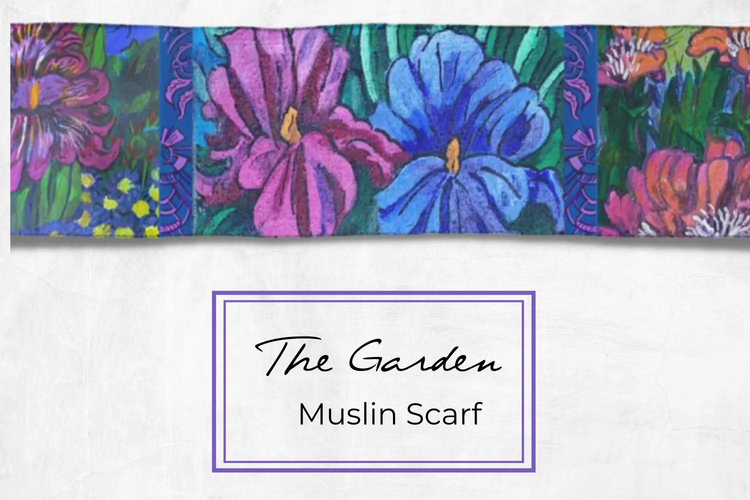 Scarf "The Garden"