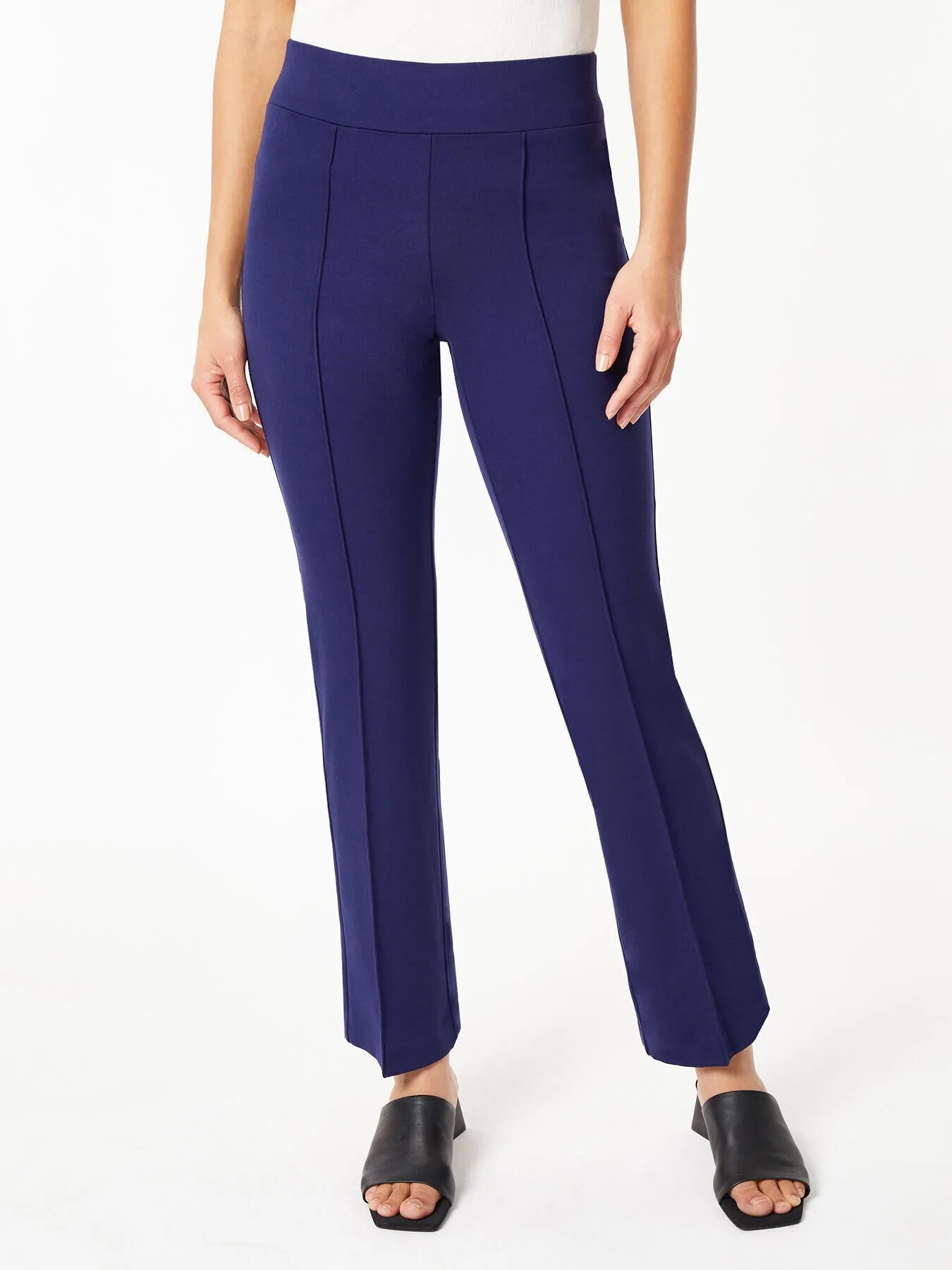 Serenity Knit Pull-On Straight Leg Pants