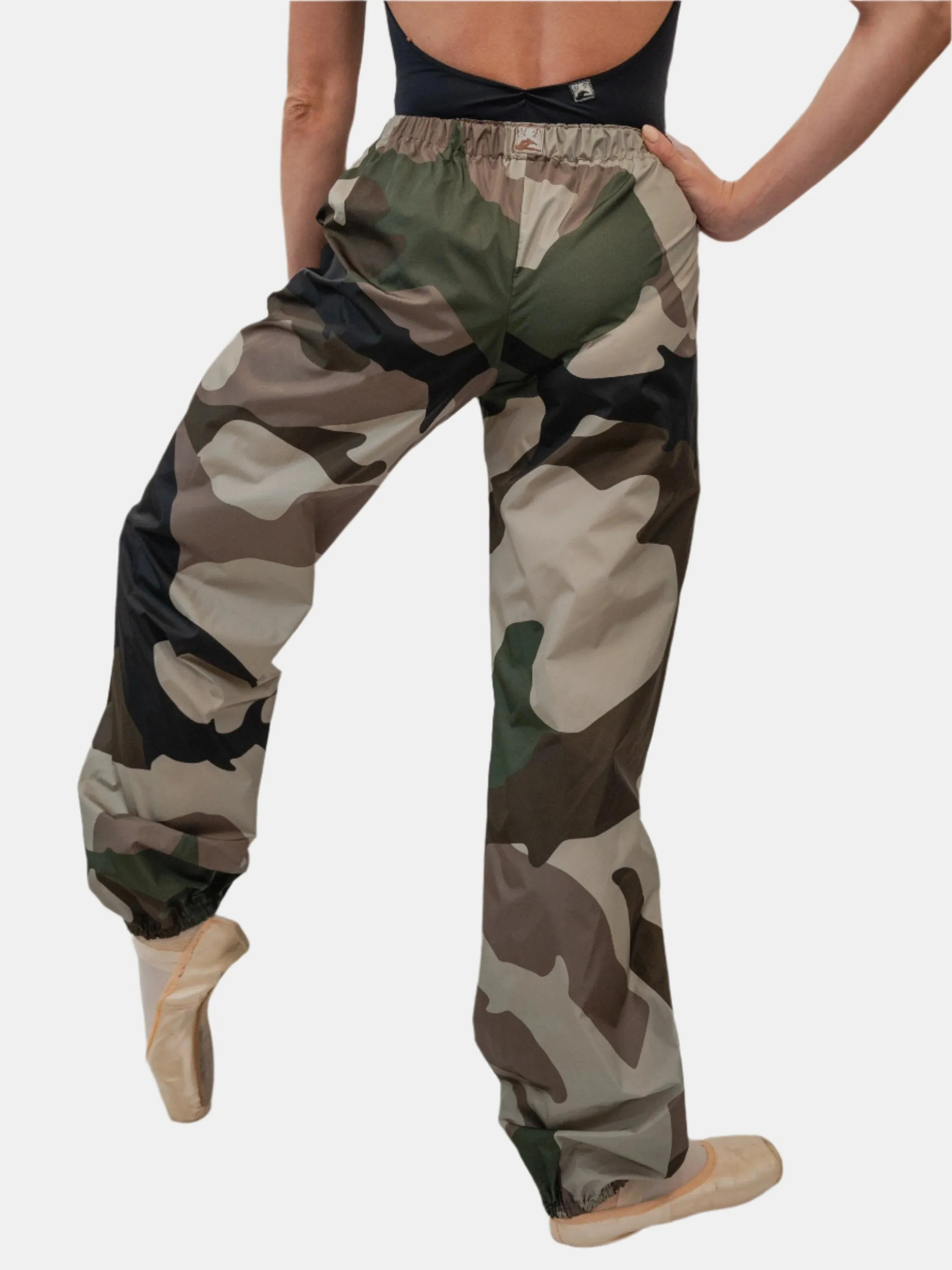 Shark Camouflage Warm-Up Dance Trash Bag Pants MP5003