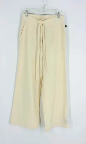 Size 28=5/6 Cream Solid Designer Pants