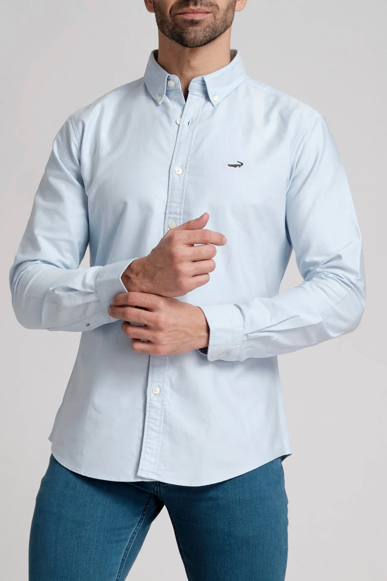 Slim Fit Long Sleeves-Casual Shirts-Sky Way