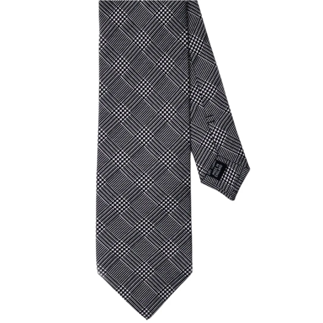 Sovereign Grade Black Prince of Wales Check Tie