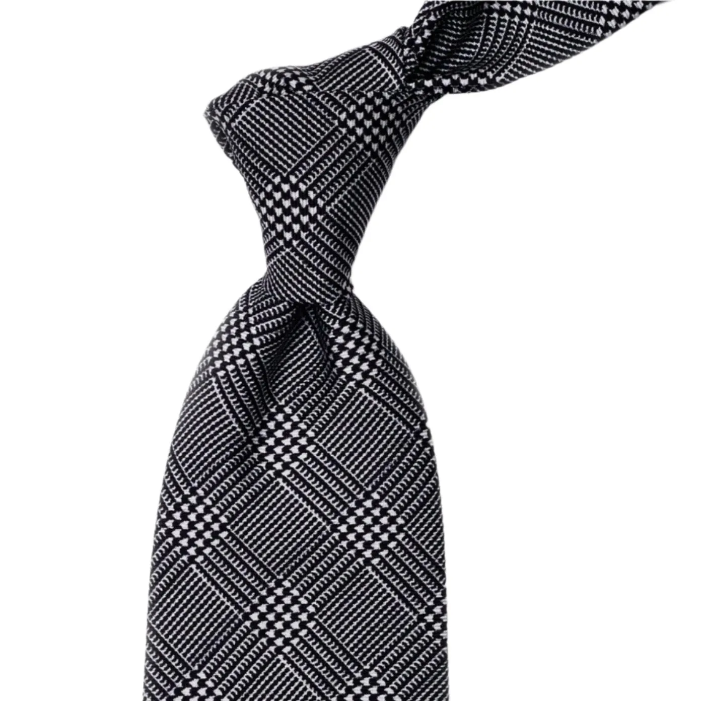 Sovereign Grade Black Prince of Wales Check Tie