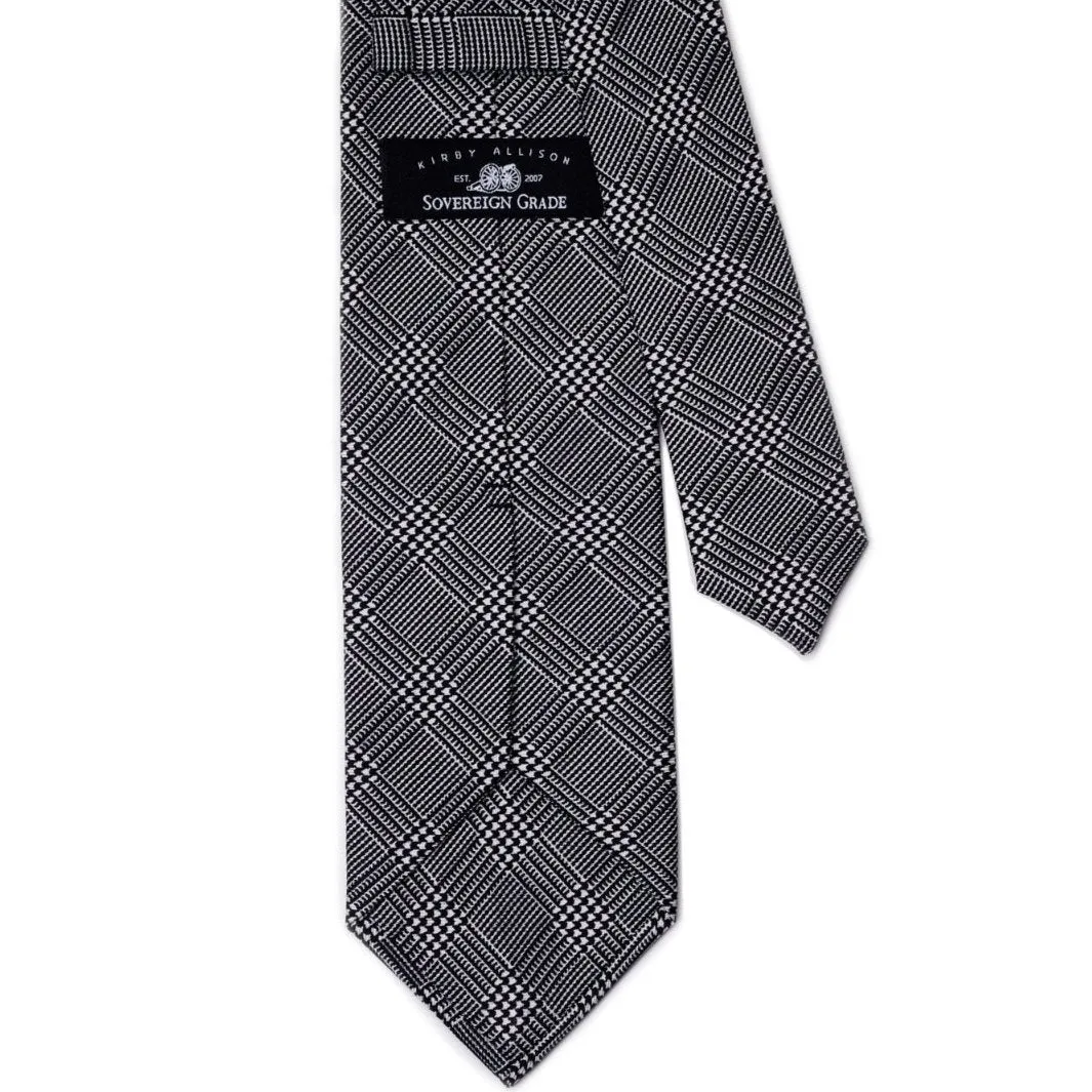 Sovereign Grade Black Prince of Wales Check Tie