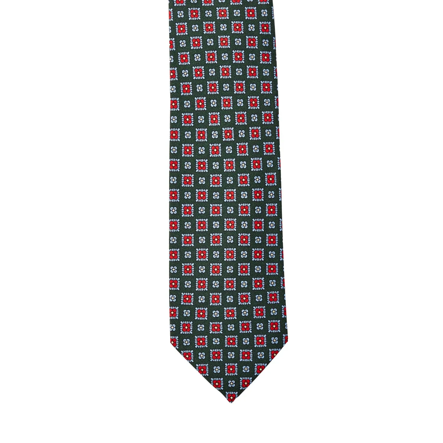 Sovereign Grade Forest 36oz Printed Silk Macclesfield Tie