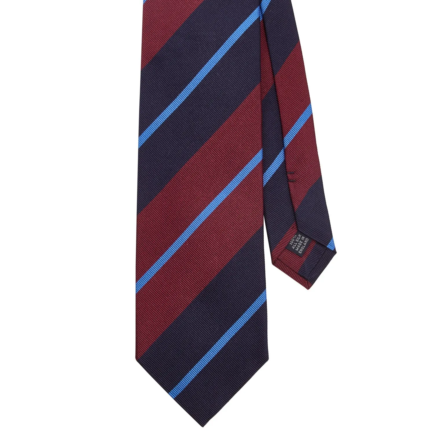 Sovereign Grade Navy/Burgundy Rep Tie