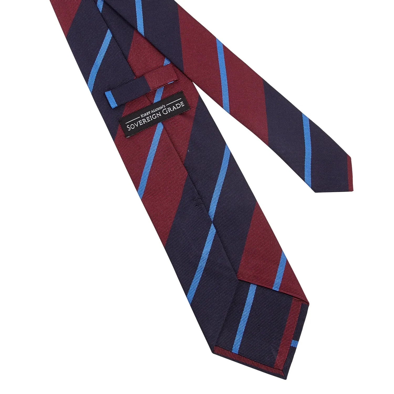 Sovereign Grade Navy/Burgundy Rep Tie