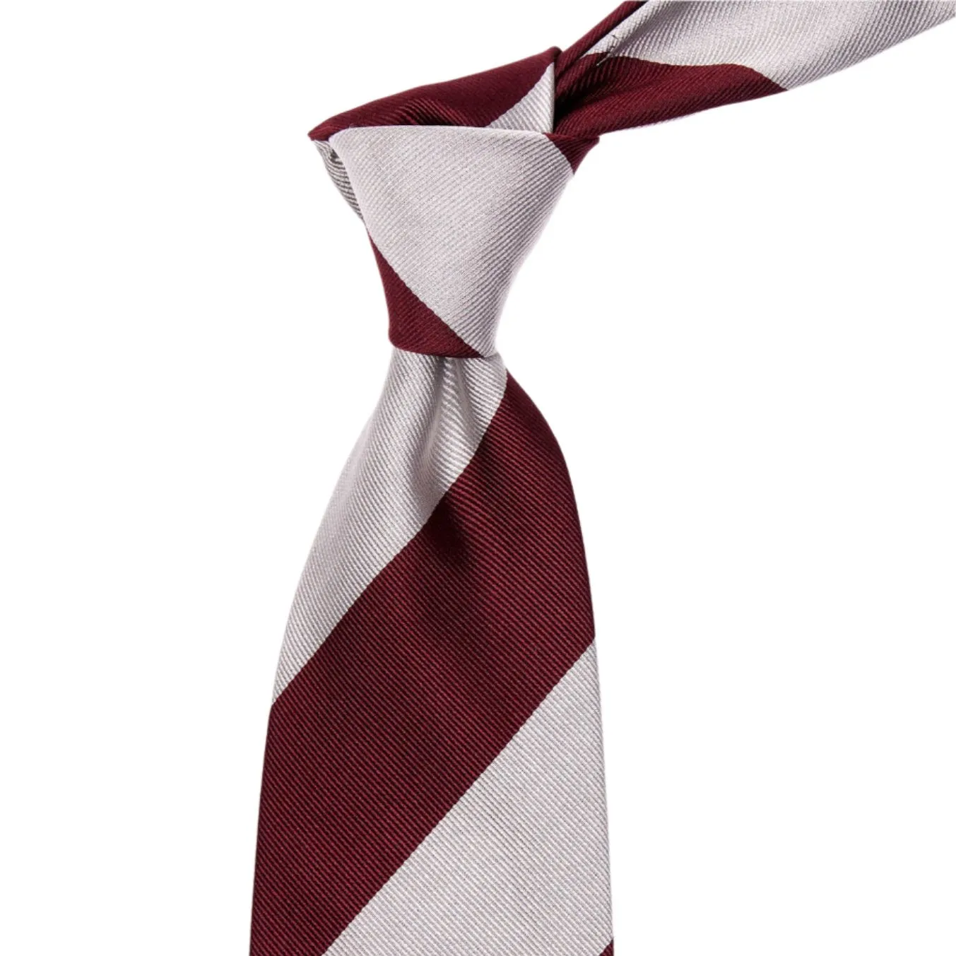 Sovereign Grade Oxblood Wide Rep Tie, 150cm