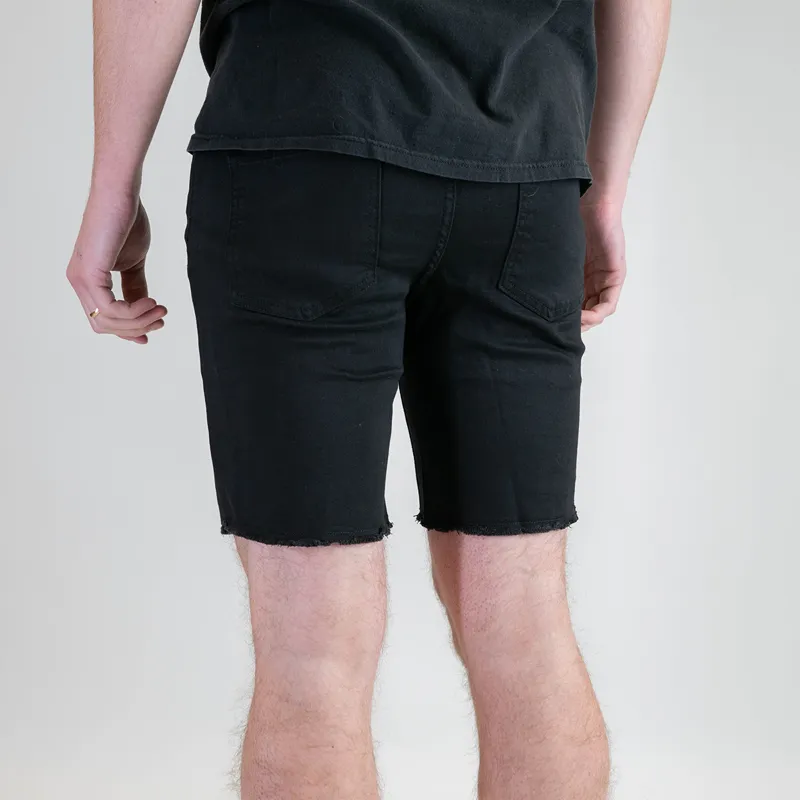 Stretch Jorts - Pure Black