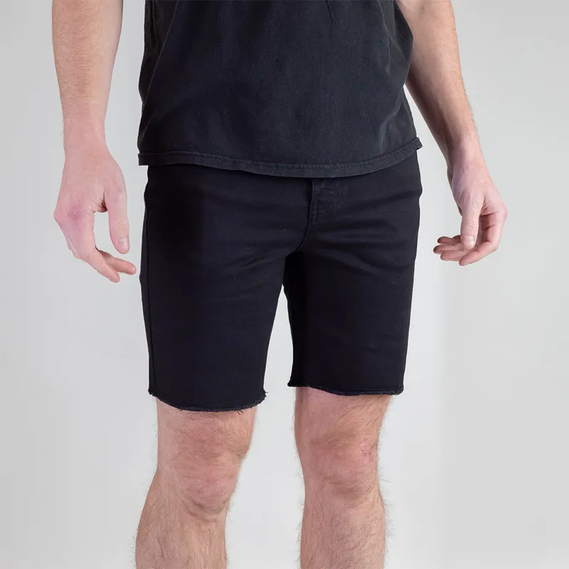 Stretch Jorts - Pure Black