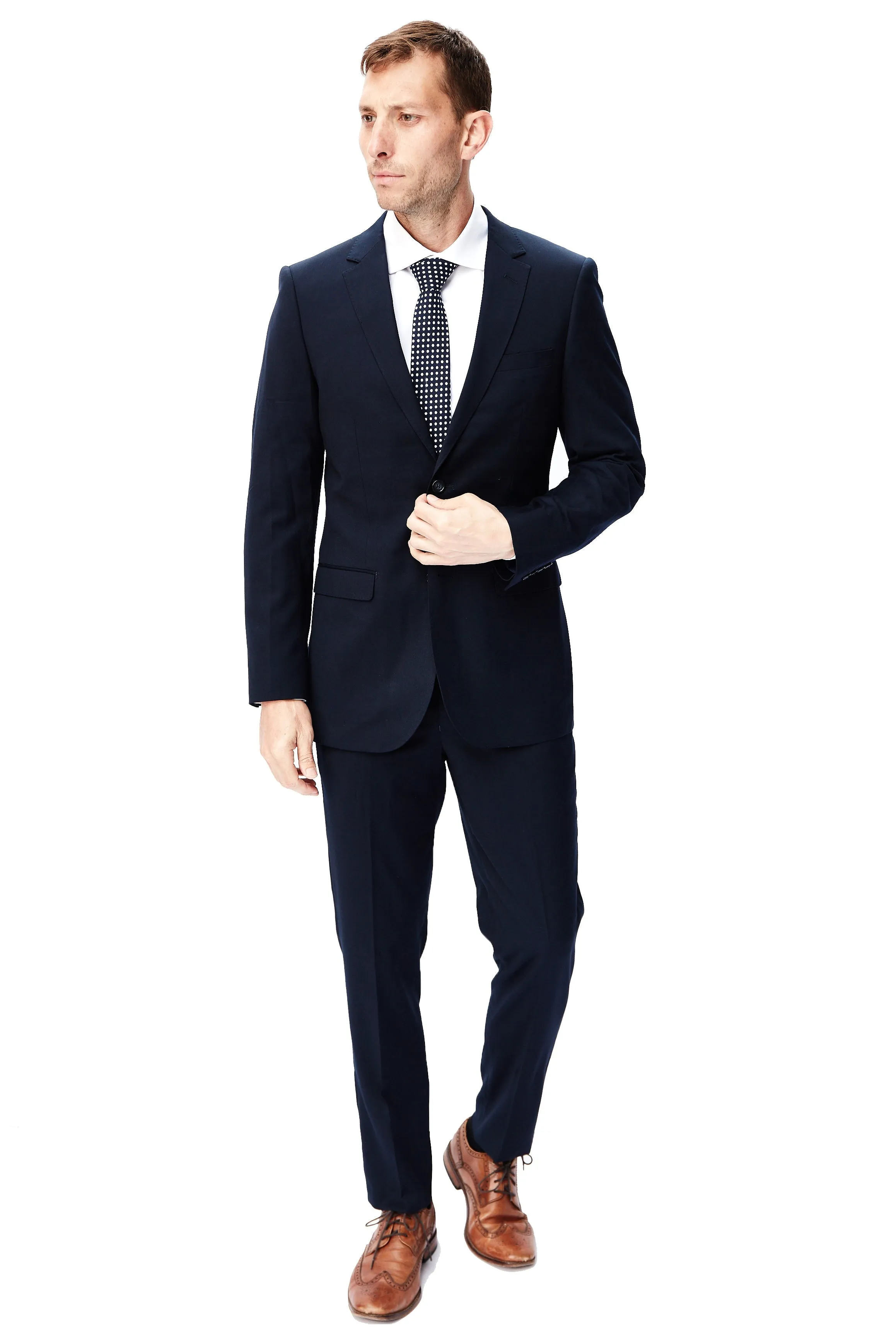 Stretch Suit-Navy