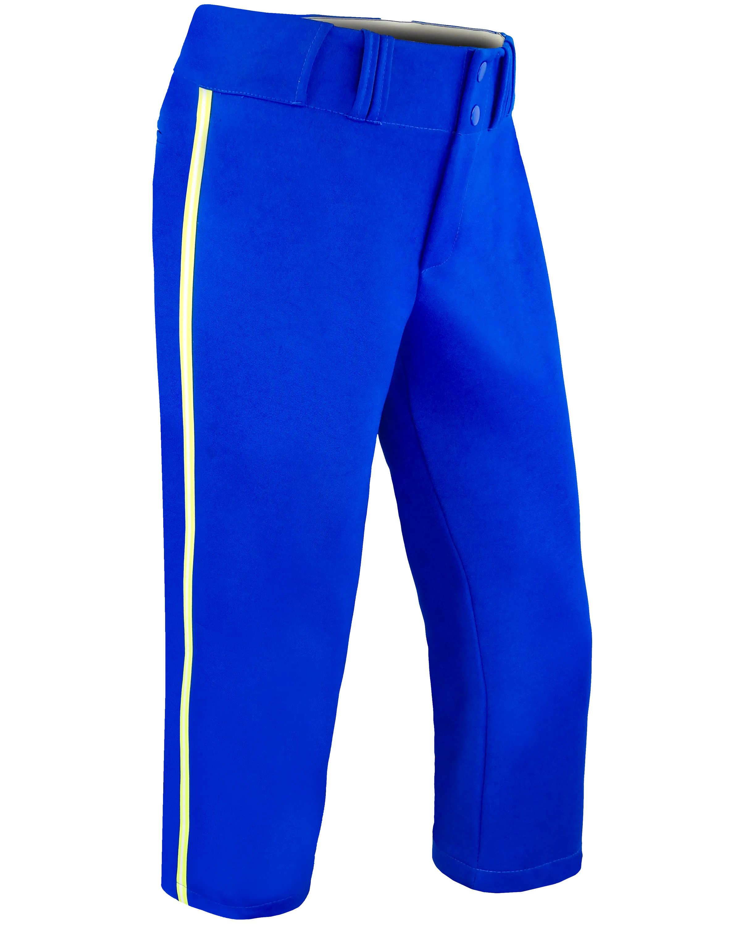 Tapered Lowrise Softball Pants W/ Braiding