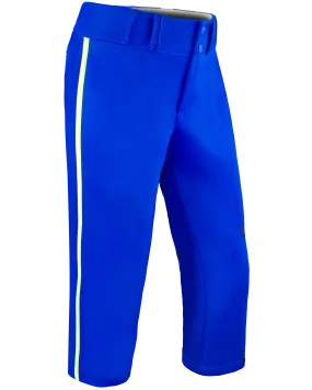 Tapered Lowrise Softball Pants W/ Braiding