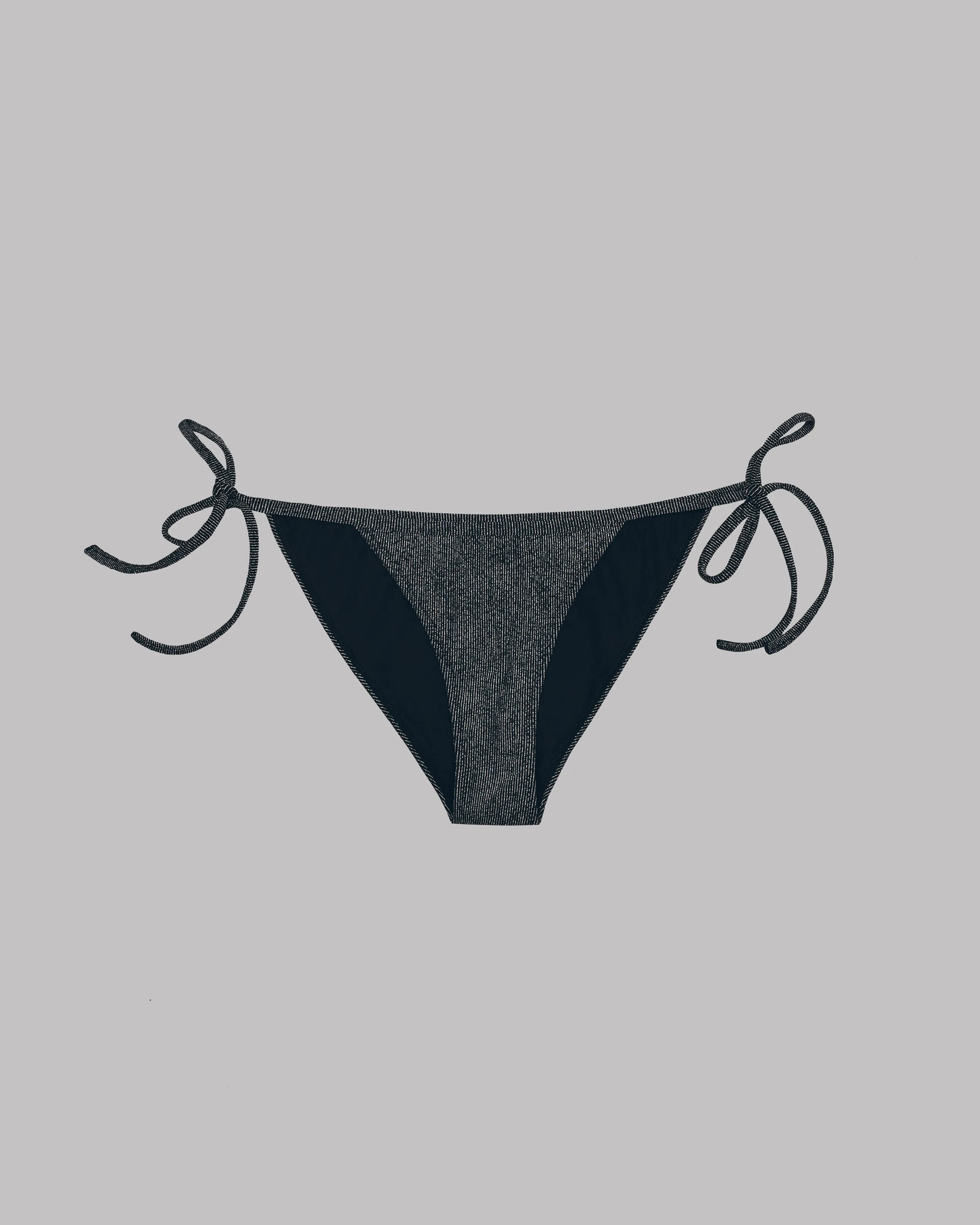 The Black Sparkly Bikini Bottom