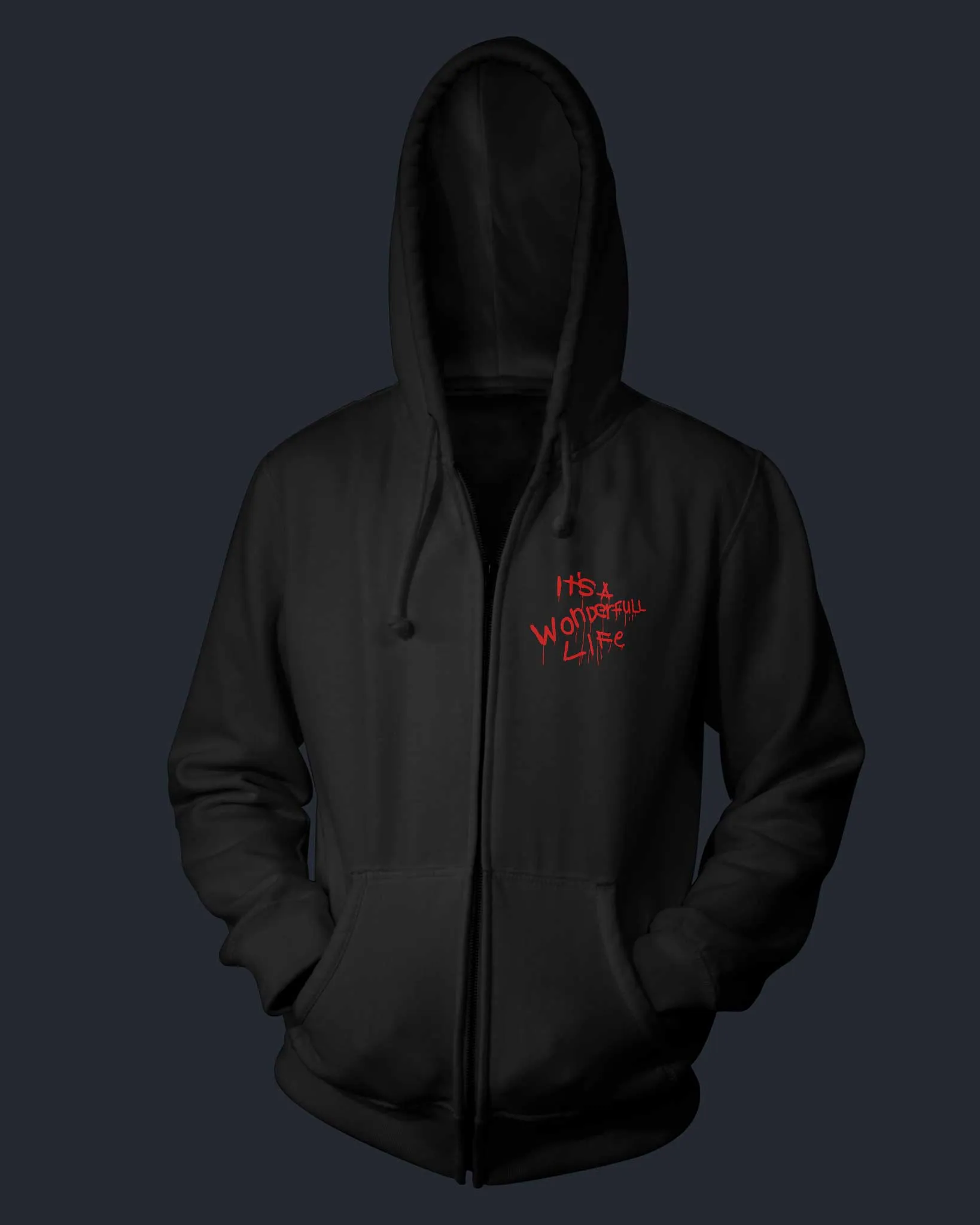 The Exorcist III V1 - Zippered Hoodie