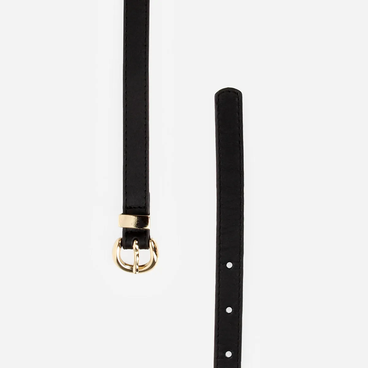 The Polished Belt Black