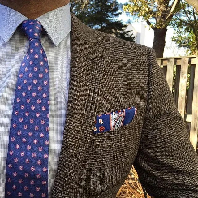 Three Ties and Three Pocket Squares Starter Kit