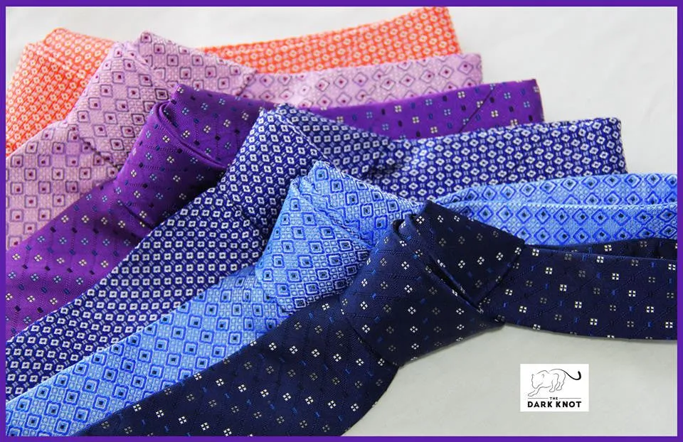 Three Ties and Three Pocket Squares Starter Kit