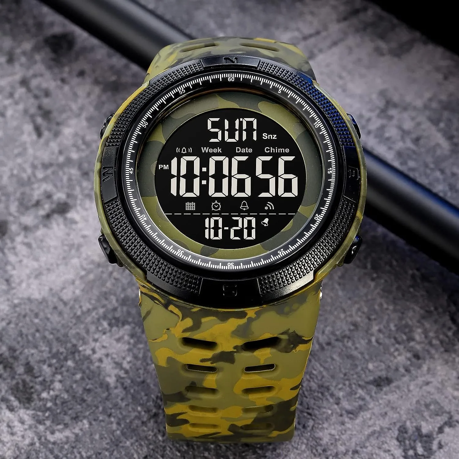 V2A Military Green Digital Watch for Men and Boys Sports Watch with Dual Time 5 ATM Waterproof Latest Men’s Watch | Gifts for Men | Anniversary Gifts | Gift for Husband | Birthday Gifts