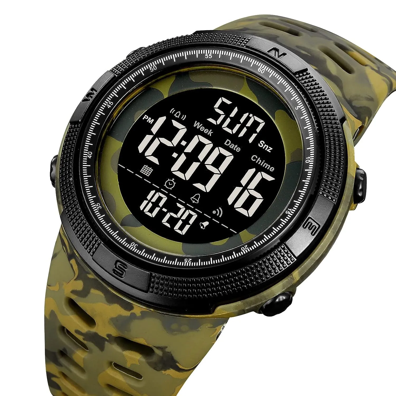 V2A Military Green Digital Watch for Men and Boys Sports Watch with Dual Time 5 ATM Waterproof Latest Men’s Watch | Gifts for Men | Anniversary Gifts | Gift for Husband | Birthday Gifts