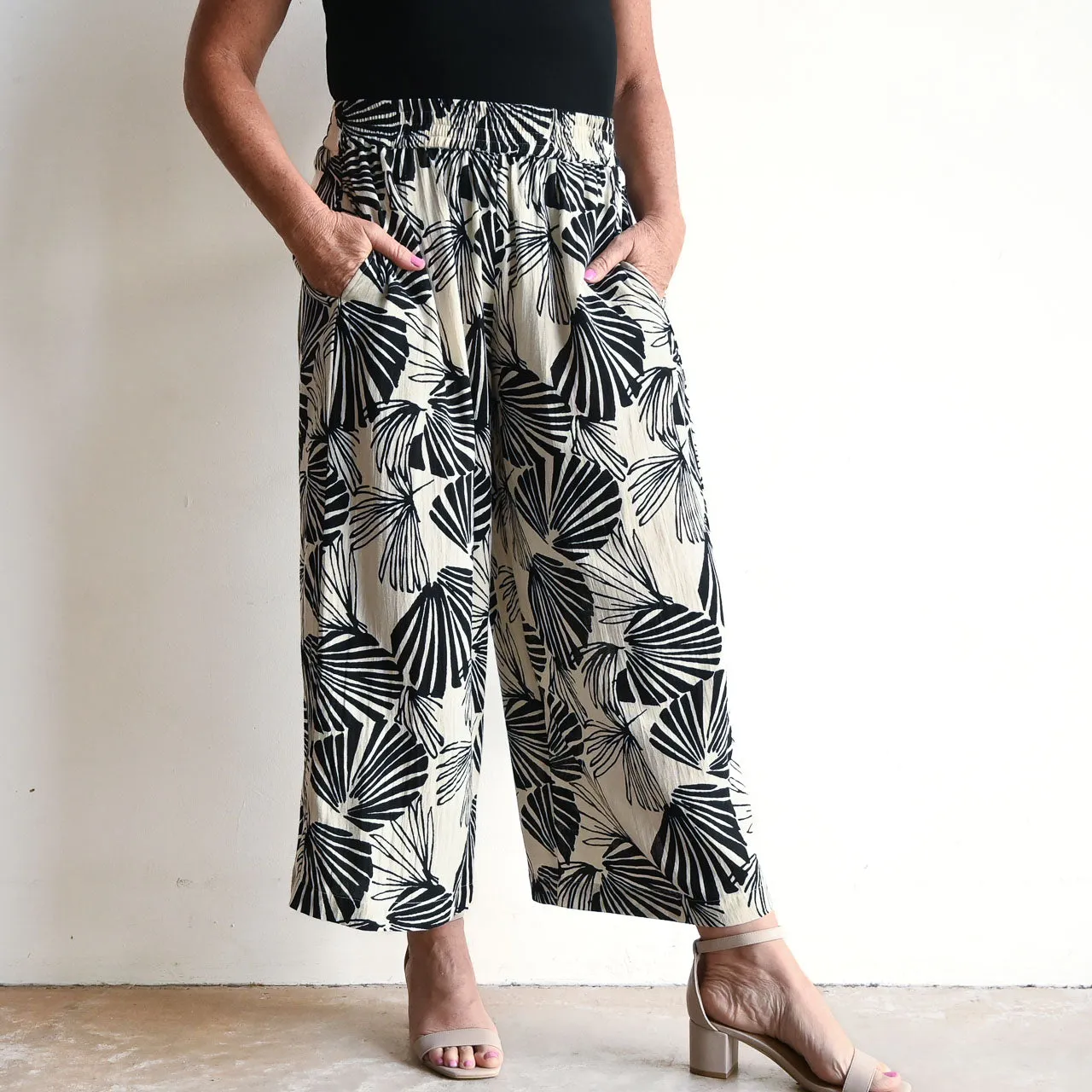 Wide-Leg Summer Pant by Orientique Australia - Papagayo - 76048