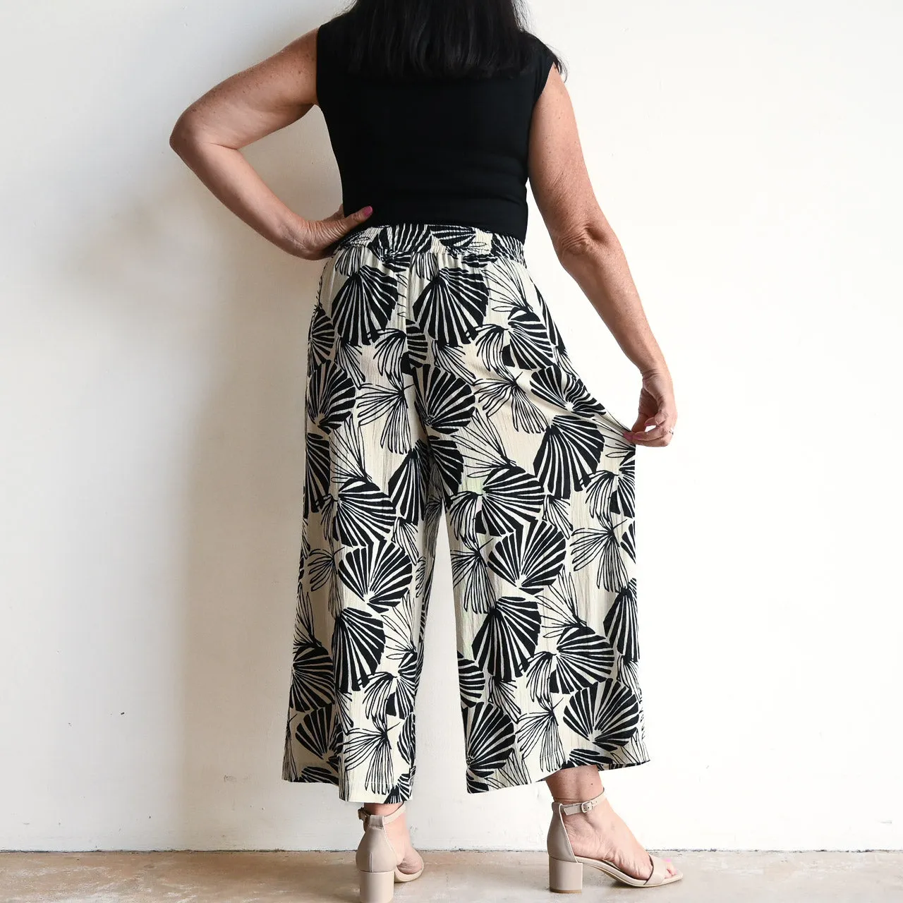 Wide-Leg Summer Pant by Orientique Australia - Papagayo - 76048