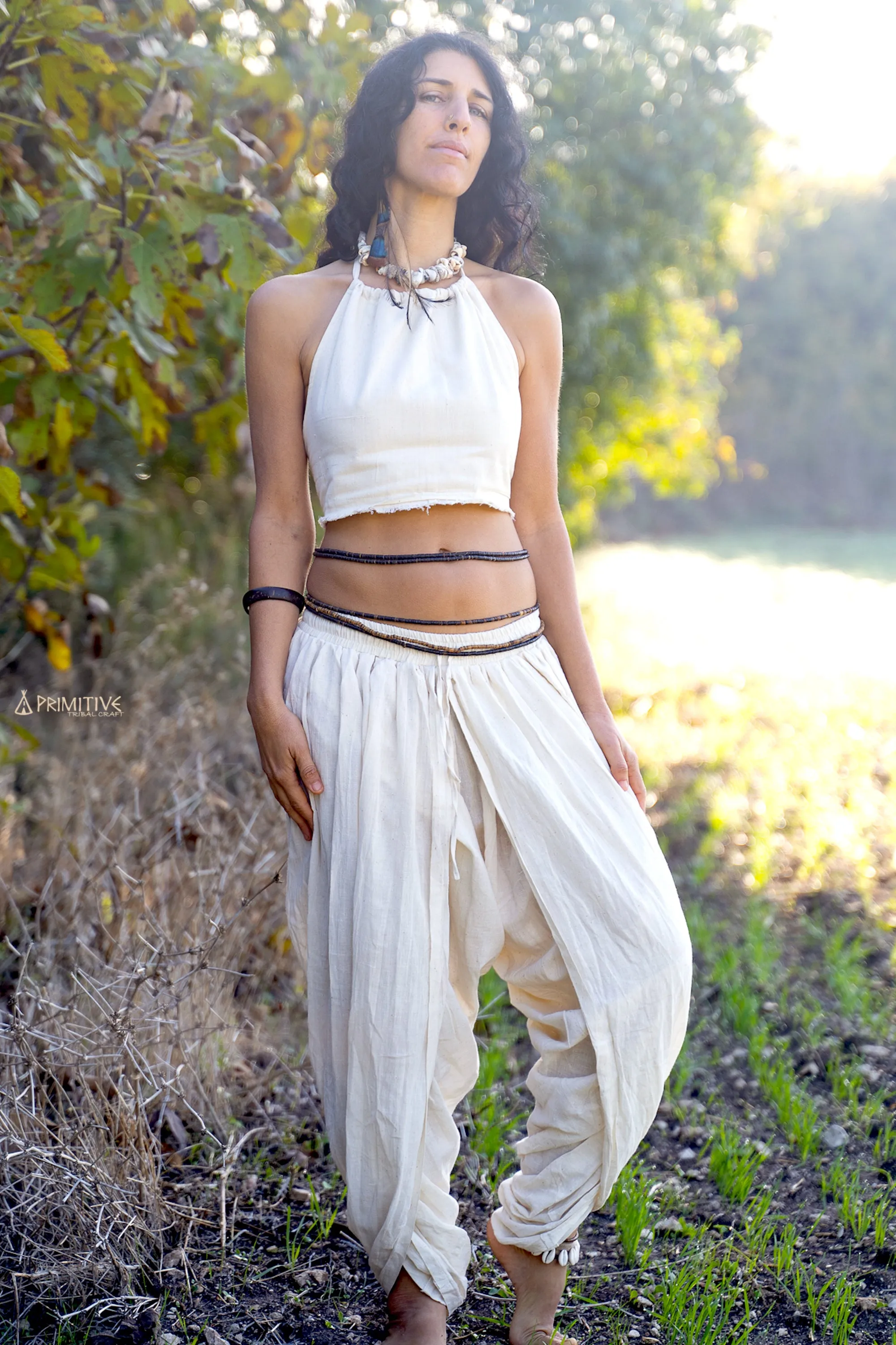 Wild Cotton Dhoti Pants ⋘⋙ Handwoven Wild Grown Cotton