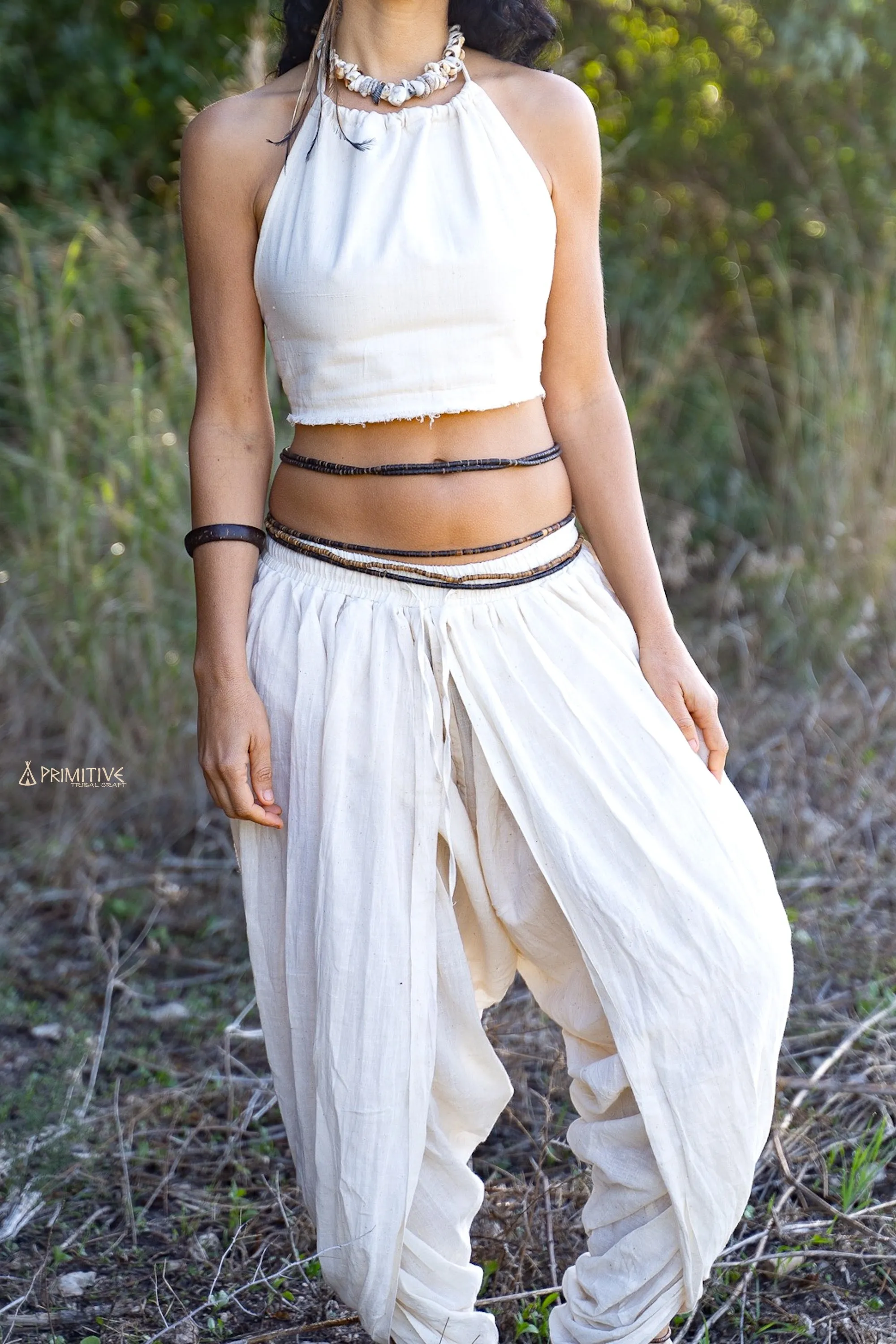 Wild Cotton Dhoti Pants ⋘⋙ Handwoven Wild Grown Cotton