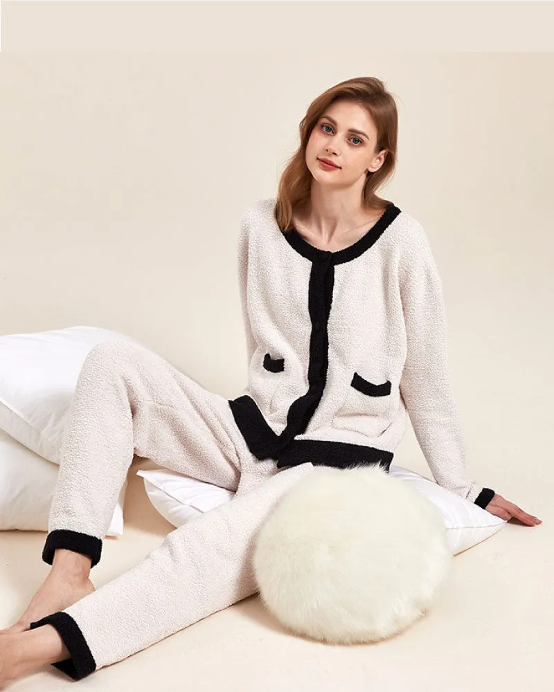 Winter Classic Chic Style Fur Pajama