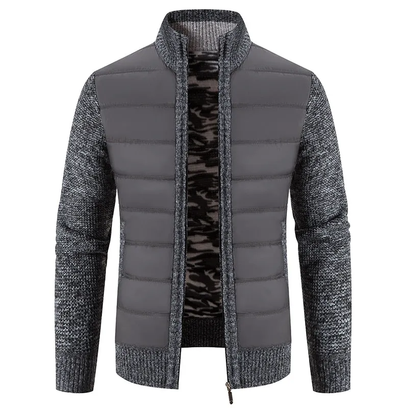 Winter Thick Fleece Men's Coat Jacket