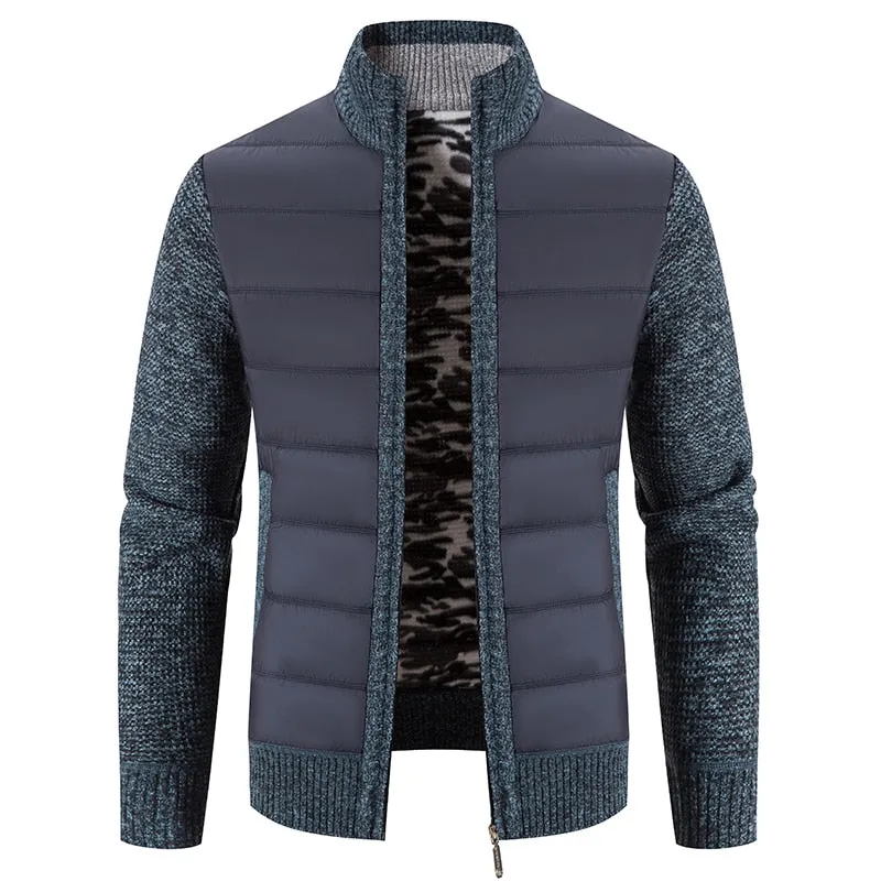 Winter Thick Fleece Men's Coat Jacket