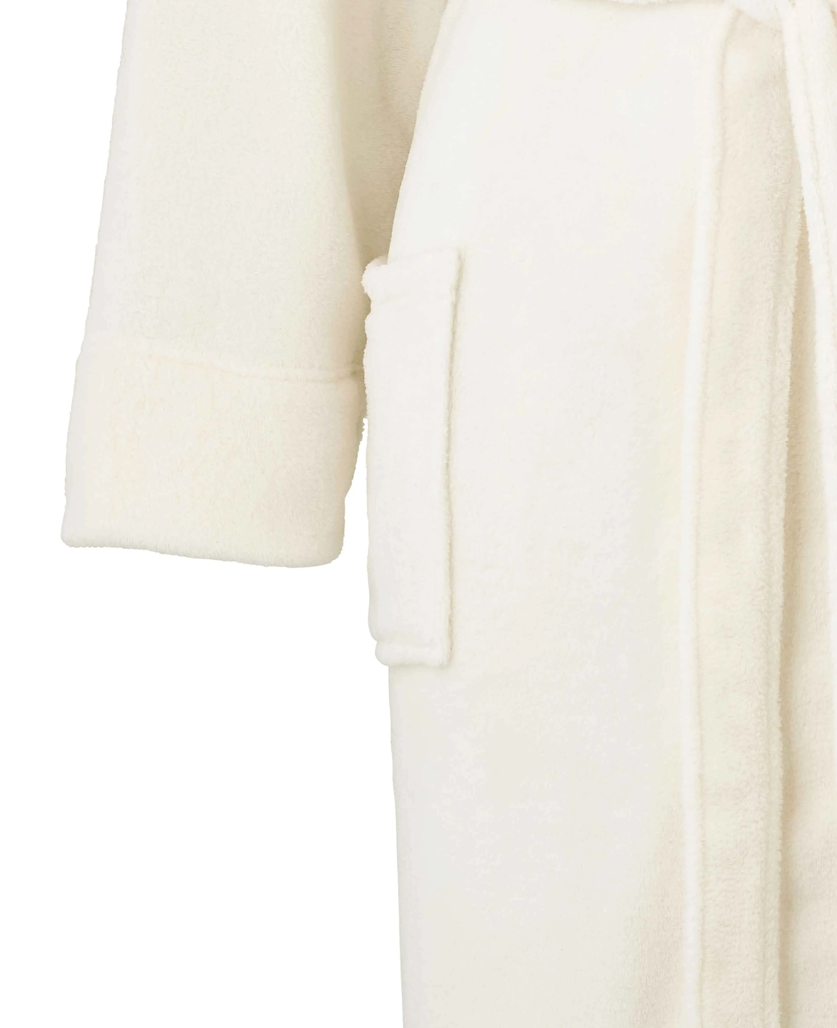 Women's Cream Fleece Supersoft Dressing Gown