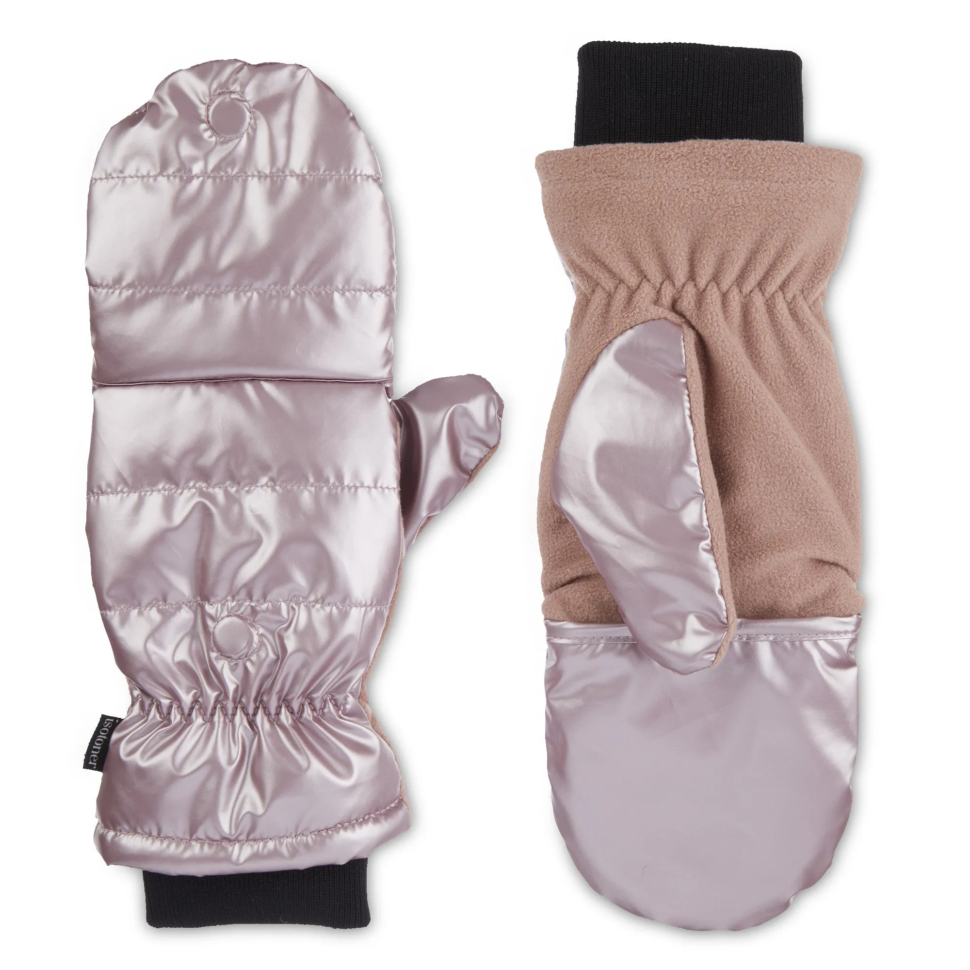 Women's Insulated & Water Repellent Touchscreen Flip Top Mittens