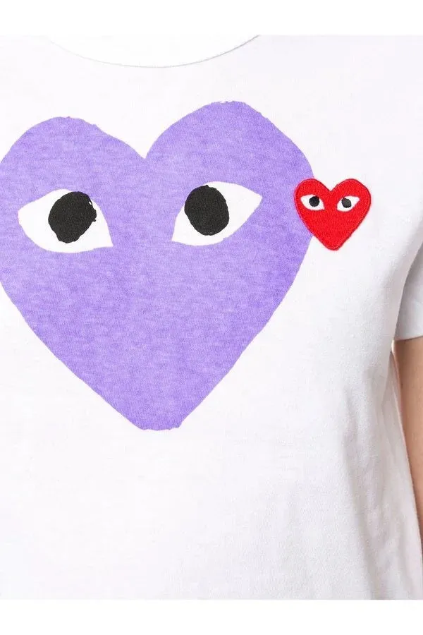 Women's Play T-Shirt with Purple heart